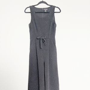 Rachel Zoe tie jumper with pockets black size 2